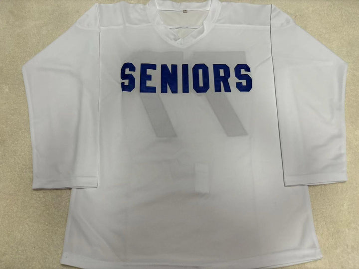 Custom Any Name Number SENIORS 77 WHITE HOCKEY JERSEY DAZED AND CONFUSED Stitched Top Stitched S-6XL