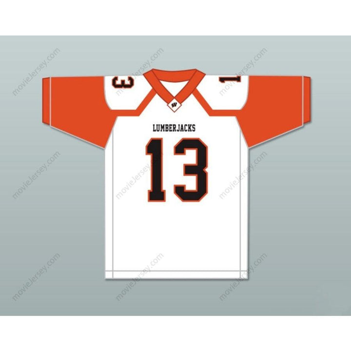 CUSTOM ANY Name Number TREYLON BURKS 13 WARREN HIGH SCHOOL LUMBERJACKS Football Jersey Top Stitched S-6XL