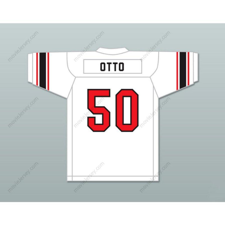 CUSTOM ANY Name Number JIM OTTO 50 WAUSAU EAST HIGH SCHOOL LUMBERJACKS Football Jersey Top Stitched S-6XL