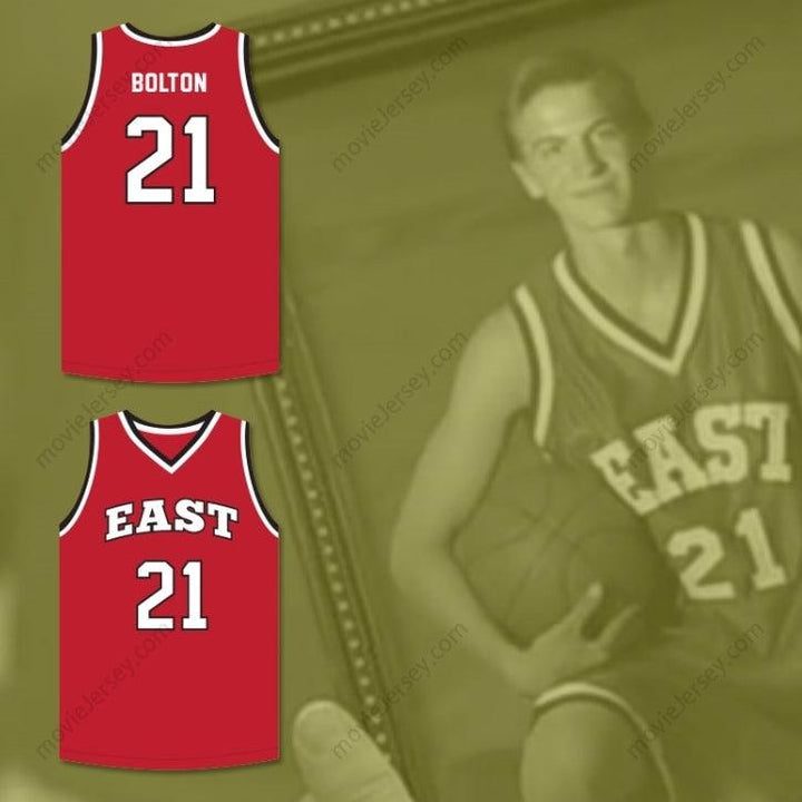 CUSTOM ANY Name Number JACK BOLTON 21 EAST HIGH SCHOOL WILDCATS RED BASKETBALL JERSEY Top Stitched S-6XL