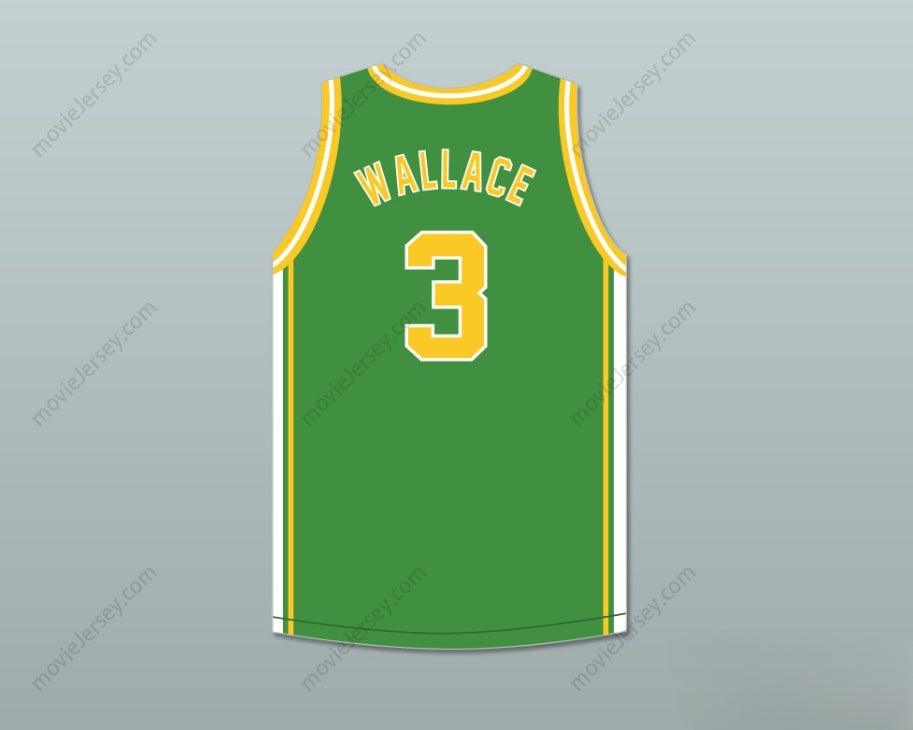 CUSTOM ANY Name Number BEN WALLACE 3 CENTRAL HIGH SCHOOL HAYNEVILLE LIONS GREEN BASKETBALL JERSEY Top Stitched S-6XL