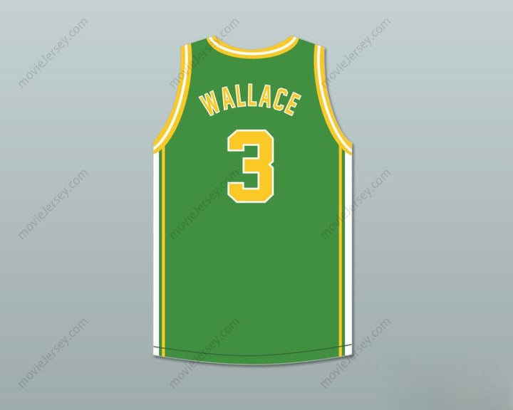 CUSTOM ANY Name Number BEN WALLACE 3 CENTRAL HIGH SCHOOL HAYNEVILLE LIONS GREEN BASKETBALL JERSEY Top Stitched S-6XL