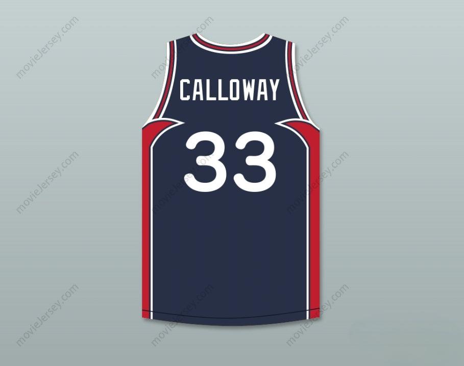 CUSTOM ANY Name Number CAM CALLOWAY 33  HOME BASKETBALL JERSEY SURVIVOR'S REMORSE Top Stitched S-6XL