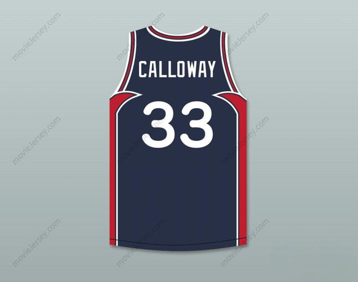 CUSTOM ANY Name Number CAM CALLOWAY 33  HOME BASKETBALL JERSEY SURVIVOR'S REMORSE Top Stitched S-6XL