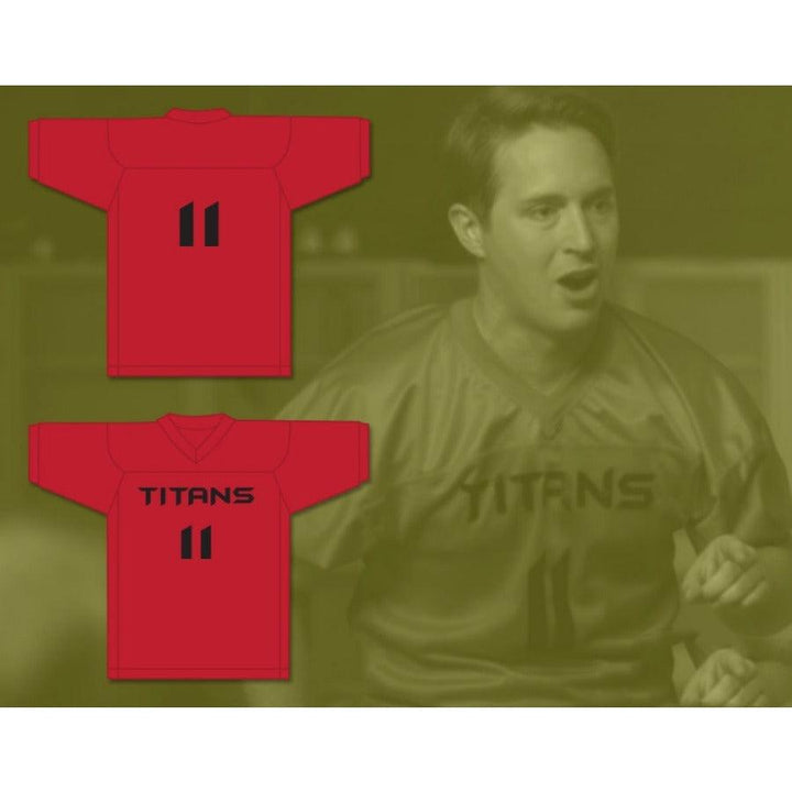 CUSTOM ANY Name Number DICK DOWNS 11 TITANS INTRAMURAL FLAG Football Jersey Top Stitched S-6XL