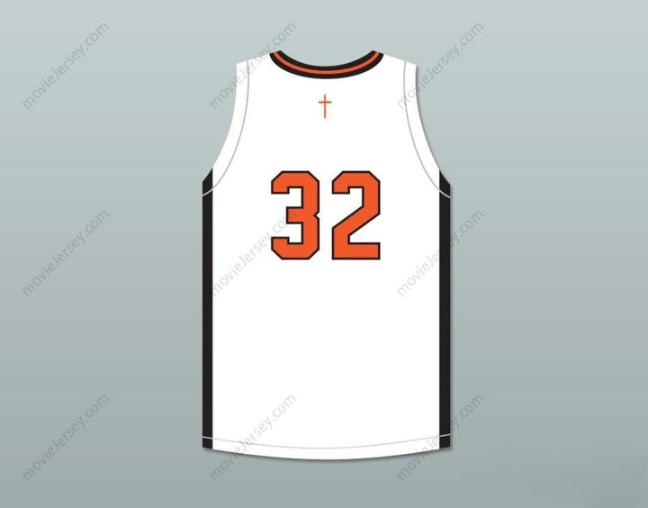 CUSTOM ANY Name Number SAM GARCIA 32 BISHOP HAYES TIGERS HOME BASKETBALL JERSEY THE WAY BACK Top Stitched S-6XL