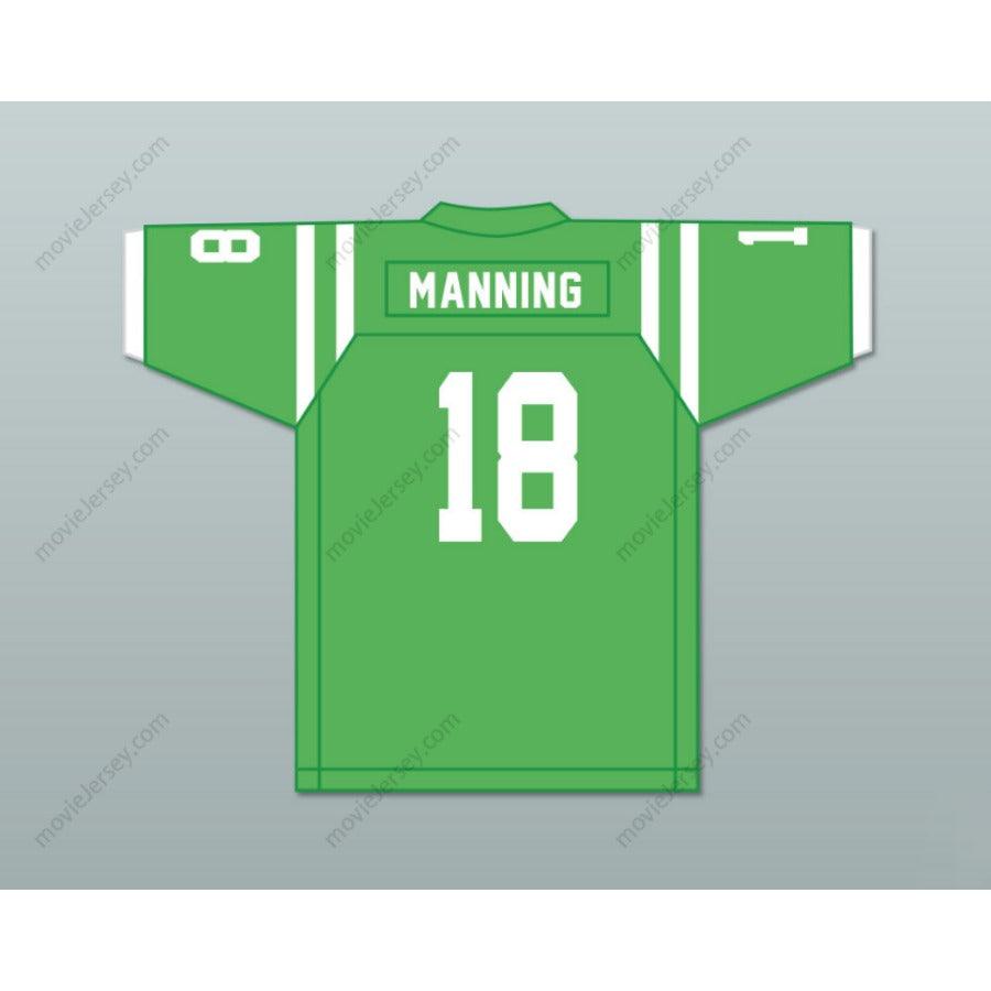 CUSTOM VERSION PEYTON MANNING 18 ISIDORE NEWMAN HIGH SCHOOL FOOTBALL JERSEY Top Stitched S-6XL