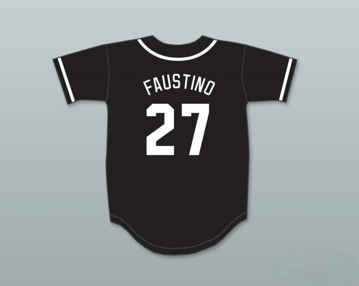 Custom Any Name Number DAVID FAUSTINO 27 AARDVARKS BASEBALL JERSEY 1ST ANNUAL ROCK N' JOCK DIAMOND DERBY Top Stitched S-6XL