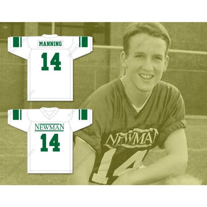 CUSTOM Name VERSION ELI MANNING 14 ISIDORE NEWMAN HIGH SCHOOL FOOTBALL JERSEY Top Stitched S-6XL