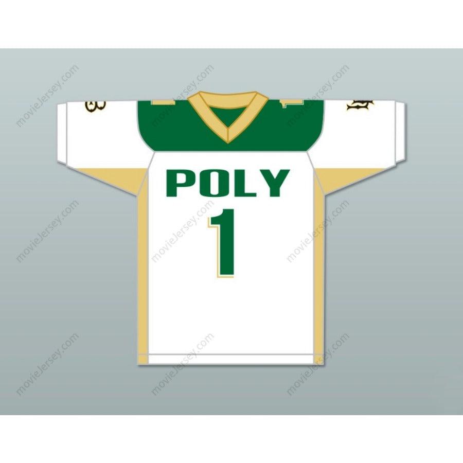 CUSTOM ANY Name Number DESEAN JACKSON 1 LONG BEACH POLYTECHNIC HIGH SCHOOL JACKRABBITS Football Jersey Top Stitched S-6XL