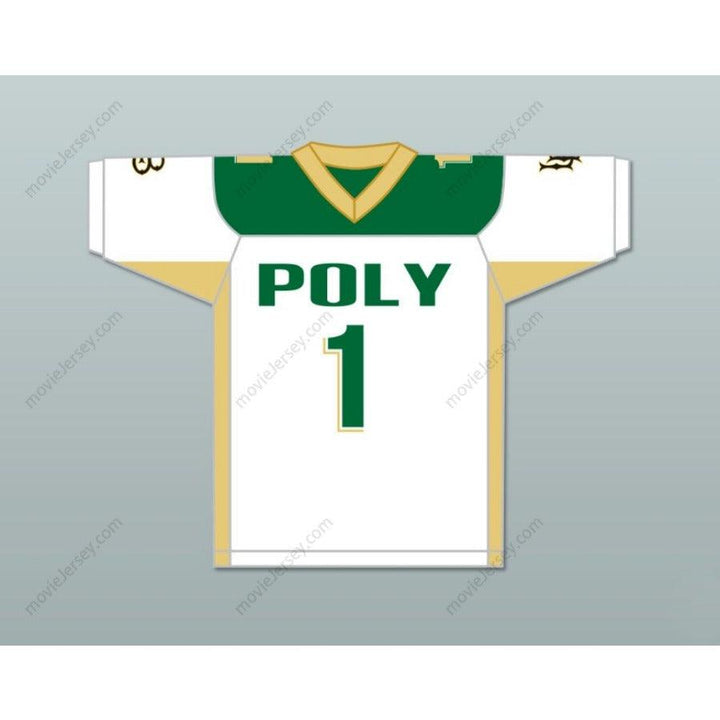 CUSTOM ANY Name Number DESEAN JACKSON 1 LONG BEACH POLYTECHNIC HIGH SCHOOL JACKRABBITS Football Jersey Top Stitched S-6XL