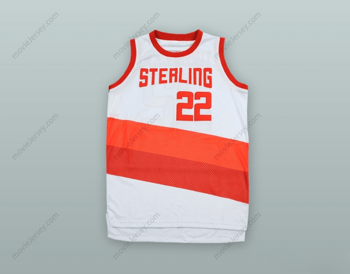 CUSTOM ANY Name Number CLYDE DREXLER 22 HIGH SCHOOL RAIDERS WHITE ALTERNATE BASKETBALL JERSEY Top Stitched S-6XL