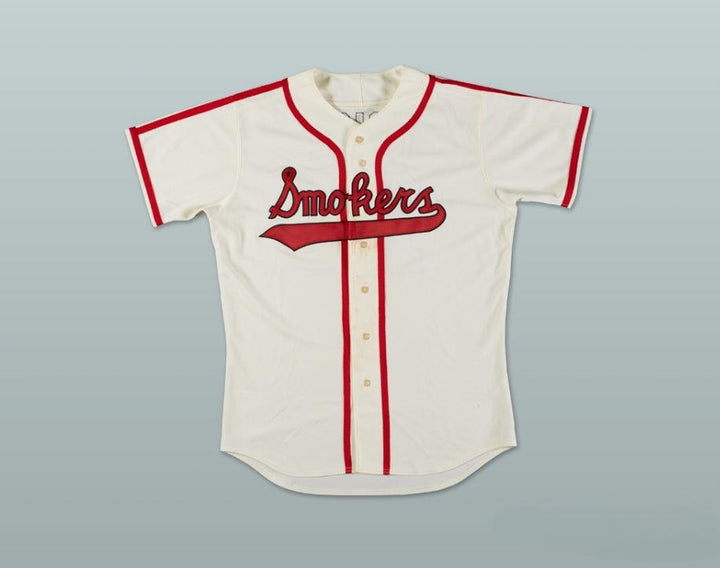 Custom Any Name Number DAVID PRICE 14 SMOKERS WHITE BASEBALL JERSEY Top Stitched S-6XL