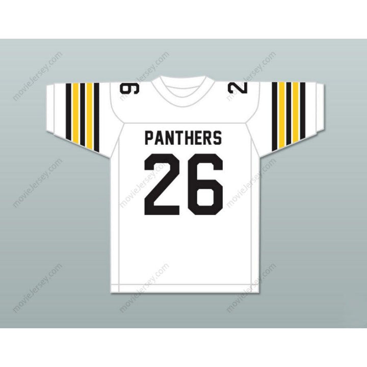 CUSTOM ANY Name Number ROD WOODSON 26 R. NELSON SNIDER HIGH SCHOOL PANTHERS WHITE FOOTBALL JERSEY Top Stitched S-6XL