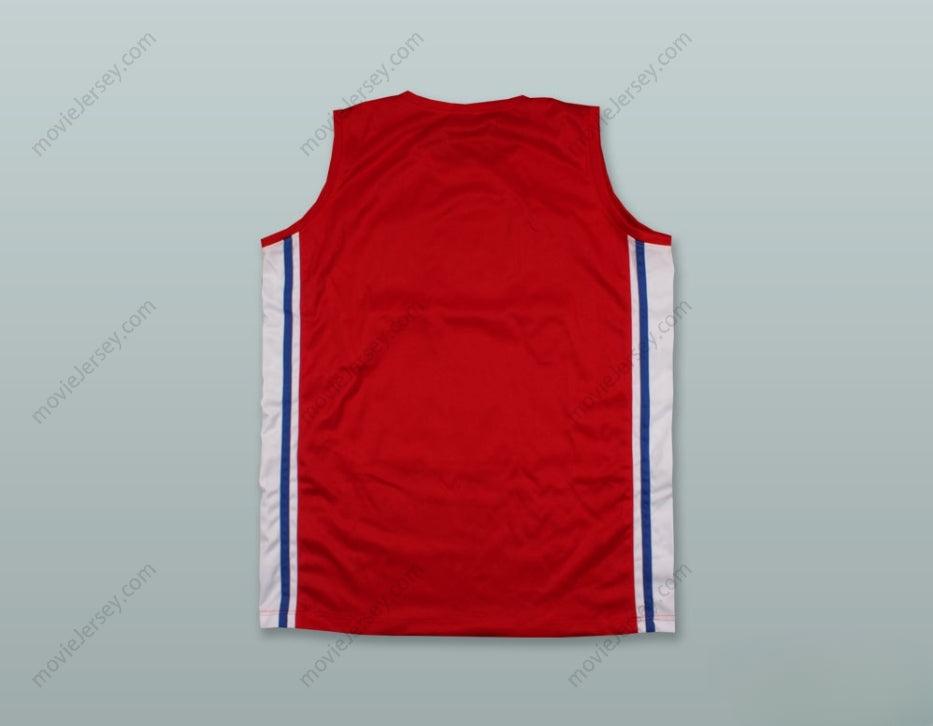 CUSTOM ANY Name Number CARL LEWIS 915 USA RED TRACK AND FIELD JERSEY Top Stitched S-6XL