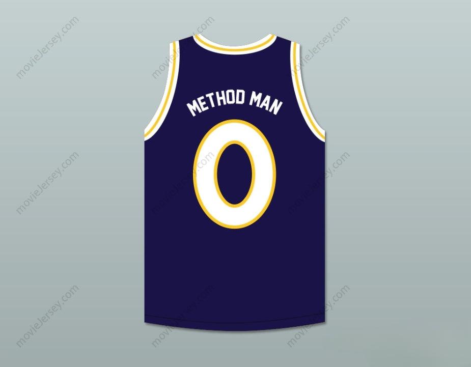 CUSTOM ANY Name Number METHOD MAN 0 MONSTARS DARK BLUE BASKETBALL JERSEY HIT EM HIGH Top Stitched S-6XL