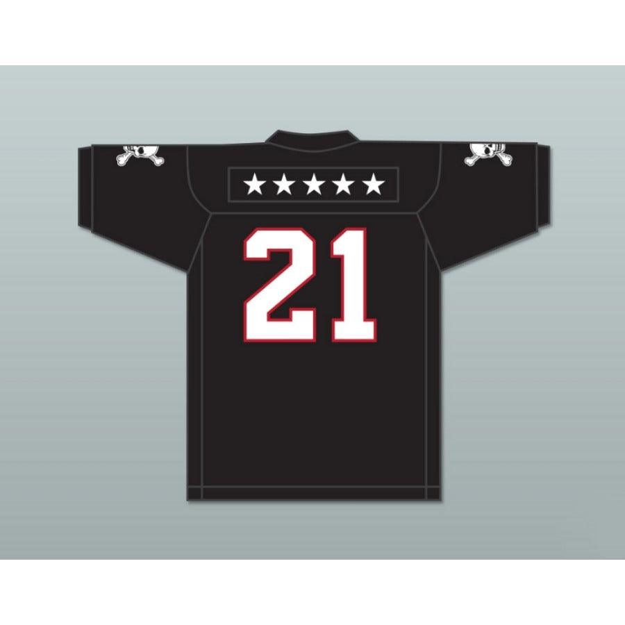 CUSTOM ANY Name Number RYAN LEE 21 EMCC LIONS FOOTBALL JERSEY INCLUDES PATCHES Top Stitched S-6XL