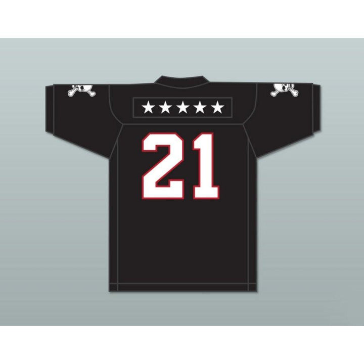 CUSTOM ANY Name Number RYAN LEE 21 EMCC LIONS FOOTBALL JERSEY INCLUDES PATCHES Top Stitched S-6XL