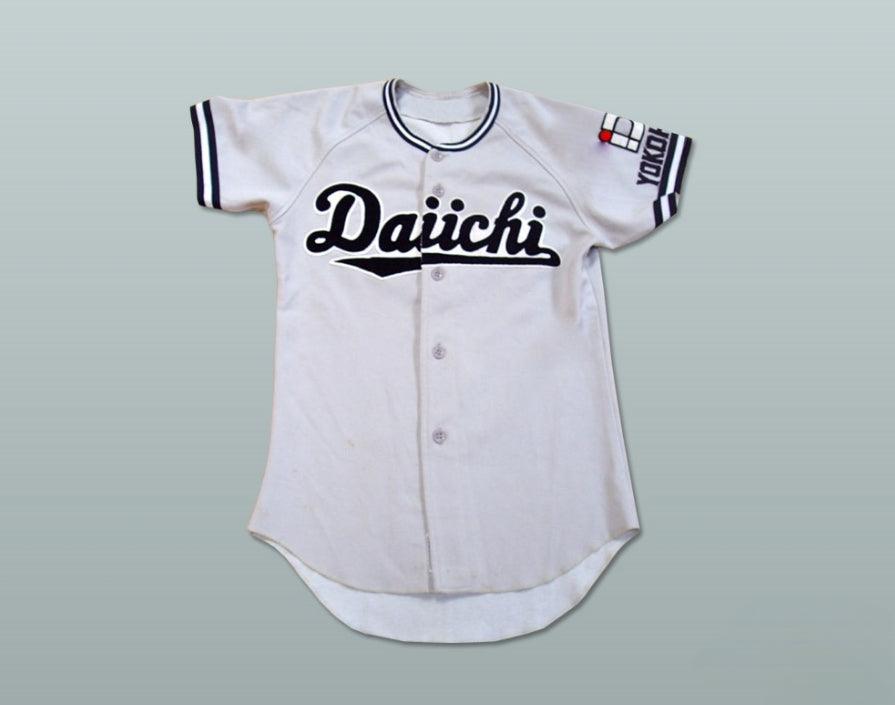 Custom Any Name Number YOKOHAMA DAI ICHI BASEBALL JERSEY ANY NAME OR NUMBER NEW Top Stitched S-6XL