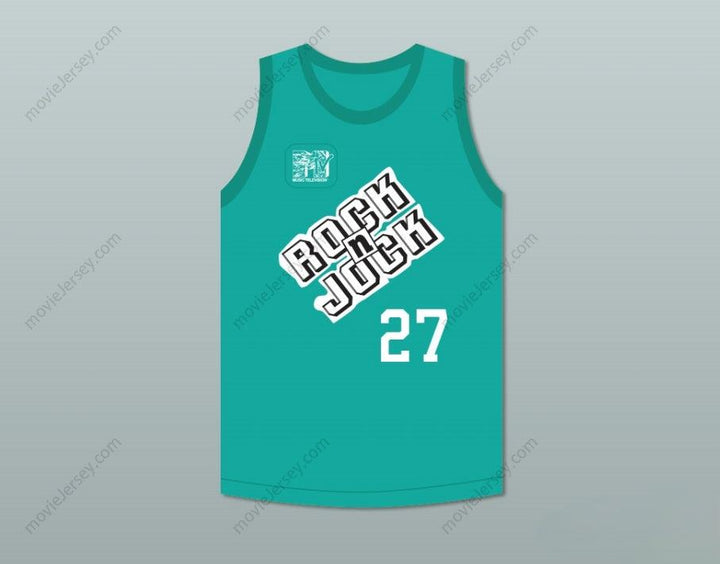 CUSTOM ANY Name Number STEVE ALBERT 27 VIOLATORS BASKETBALL JERSEY 3RD ANNUAL ROCK N' JOCK B-BALL JAM 1993 Top Stitched S-6XL