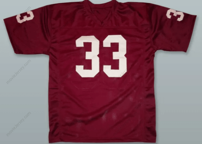 CUSTOM ANY Name Number SAMMY BAUGH 33 WASHINGTON BURGUNDY FOOTBALL JERSEY Top Stitched S-6XL