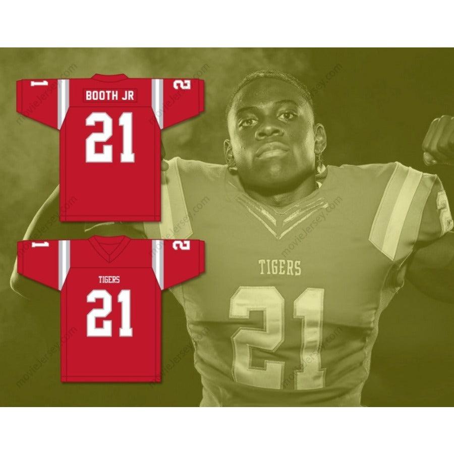 CUSTOM ANY Name Number ANDREW BOOTH JR 21 ARCHER HIGH SCHOOL TIGERS Football Jersey Top Stitched S-6XL