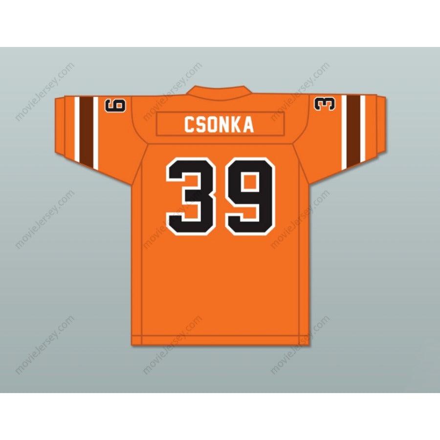 CUSTOM ANY Name Number 1974-75 WFL LARRY CSONKA 39 MEMPHIS GRIZZLIES ROAD Football Jersey Top Stitched S-6XL