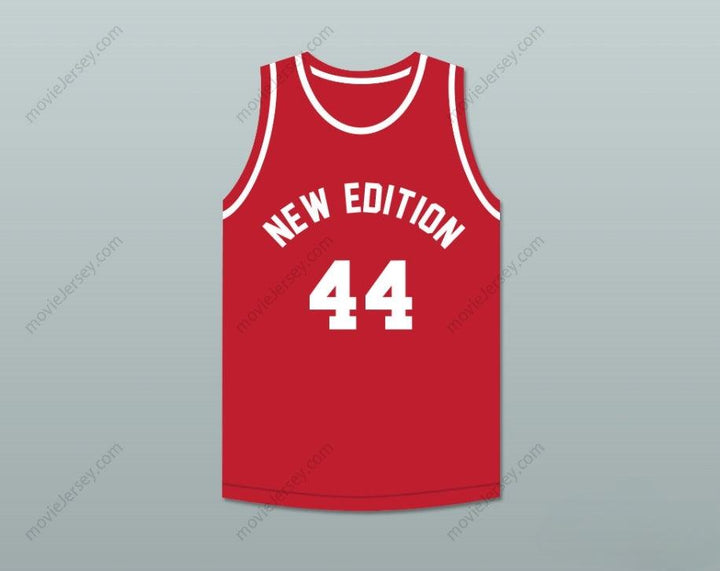 CUSTOM ANY Name Number BOBBY BROWN 44 NEW EDITION RED BASKETBALL JERSEY Top Stitched S-6XL