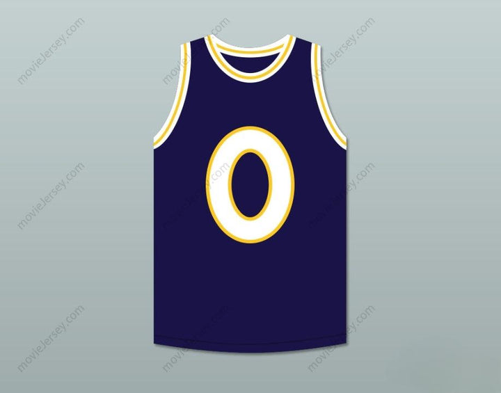CUSTOM ANY Name Number MONSTARS 0 MONSTARS DARK BLUE BASKETBALL JERSEY HIT EM HIGH Top Stitched S-6XL