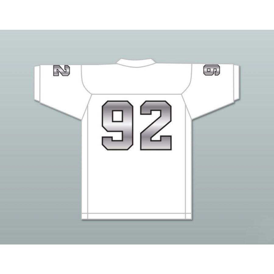 CUSTOM ANY Name NumberMARCEL ANDRY 92 EMCC LIONS FOOTBALL JERSEY INCLUDES PATCHES S-6XL