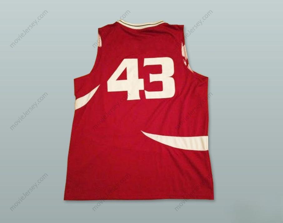 CUSTOM ANY Name Number AUSTRIA 43 NATIONAL TEAM BASKETBALL JERSEY Top Stitched S-6XL