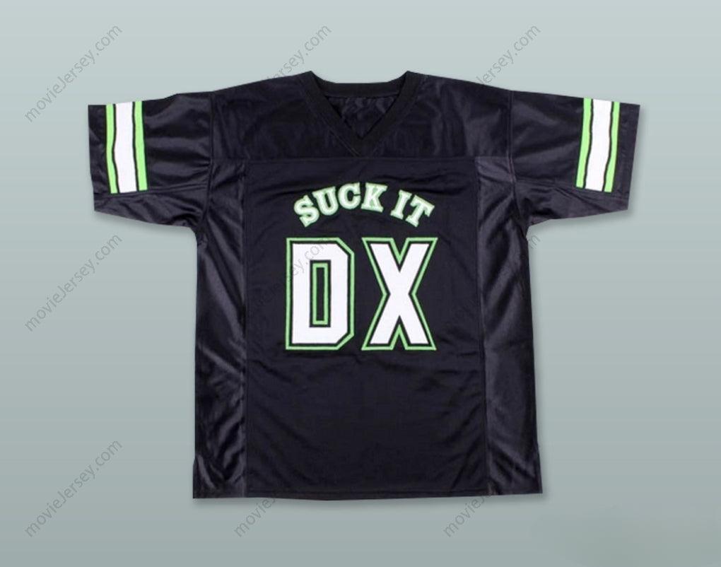 CUSTOM ANY Name Number D-GENERATE 69 SUCK IT DX BLACK FOOTBALL JERSEY Top Stitched S-6XL