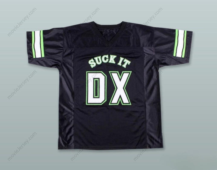 CUSTOM ANY Name Number D-GENERATE 69 SUCK IT DX BLACK FOOTBALL JERSEY Top Stitched S-6XL