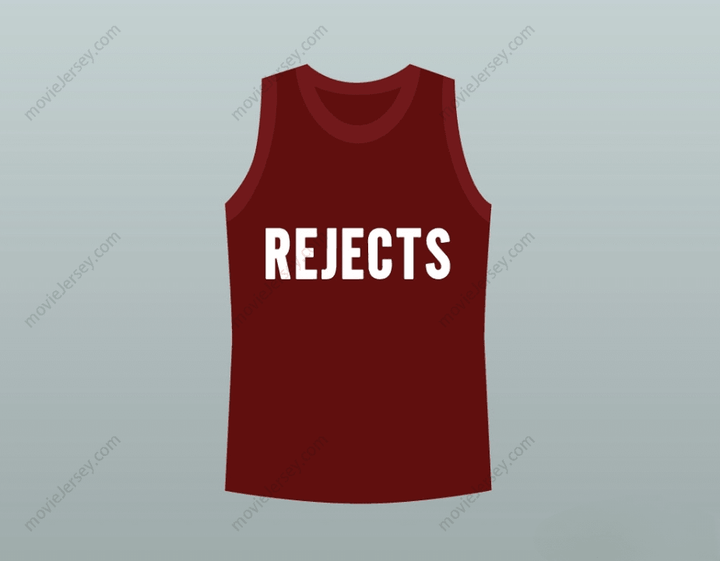 CUSTOM ANY Name Number BRAD PITT CHEROKEE REJECTS 14 SCHOOL BASKETBALL JERSEY Top Stitched S-6XL