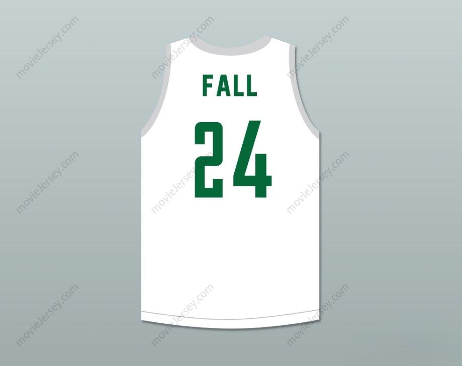 CUSTOM ANY Name Number TACKO FALL 24   WHITE BASKETBALL JERSEY Top Stitched S-6XL