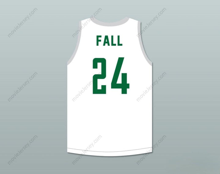 CUSTOM ANY Name Number TACKO FALL 24   WHITE BASKETBALL JERSEY Top Stitched S-6XL