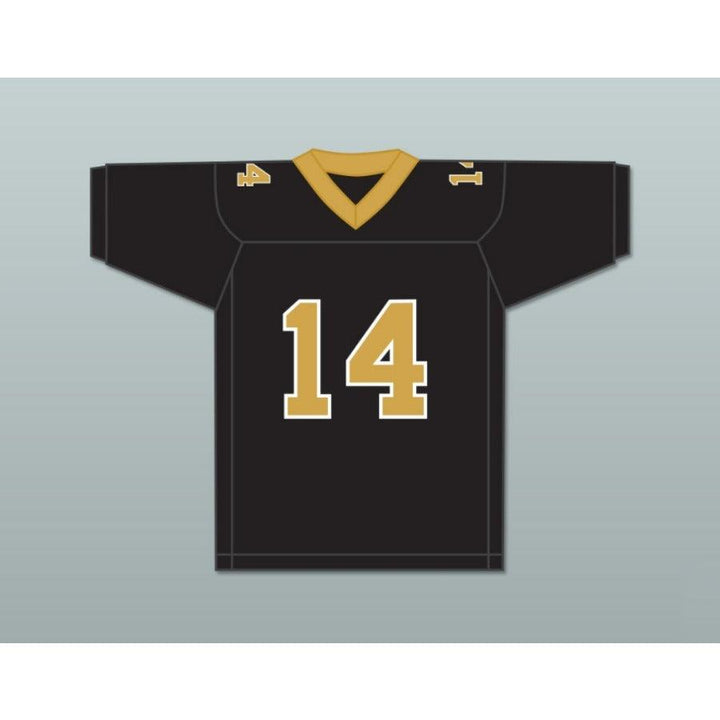 CUSTOM ANY Name Number BRIAN PRESLEY SCOTT MURPHY 14 COLDWATER BLACK BEARS HIGH SCHOOL Football Jersey Top Stitched S-6XL