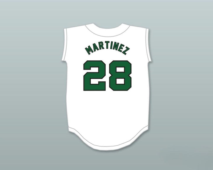 Custom Any Name Number JD MARTINEZ 28 CHARLES W. FLANAGAN HIGH SCHOOL FALCONS WHITE BASEBALL JERSEY 1 Top Stitched S-6XL