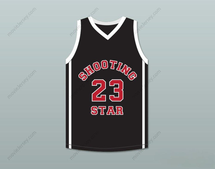 CUSTOM ANY Name Number LEBRON JAMES 23 OHIO SHOOTING STARS AAU BLACK BASKETBALL JERSEY MORE THAN A GAME Top Stitched S-6XL