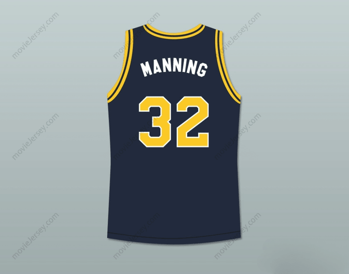 CUSTOM ANY Name Number HANG TIME MICHAEL MANNING 32 DEERING TORNADOS HIGH SCHOOL BASKETBALL JERSEY Top Stitched S-6XL