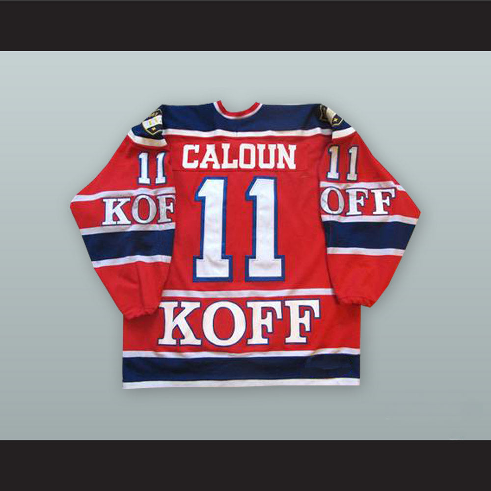 Custom Jan Caloun 11 HIFK Helsinki Red Hockey Jersey Top Stitched S-6XL