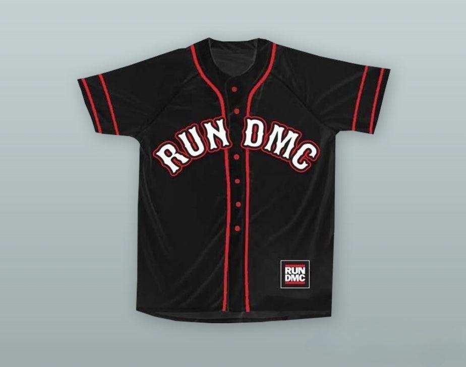 Custom Any Name Number RUN DMC 82 QUEENS BASEBALL JERSEY Top Stitched S-6XL