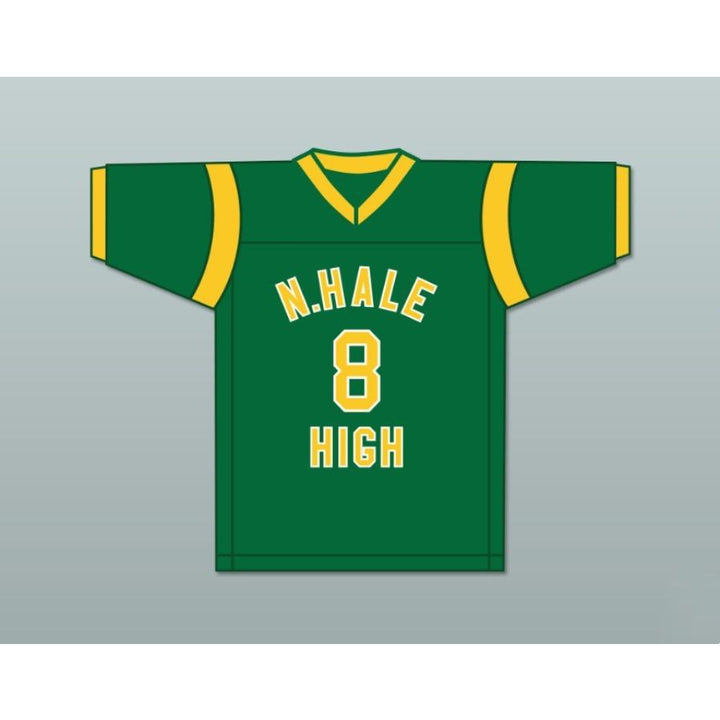 CUSTOM ANY Name Number WIZ KHALIFA 8 N. HALE HIGH SCHOOL Football Jersey Top Stitched S-6XL