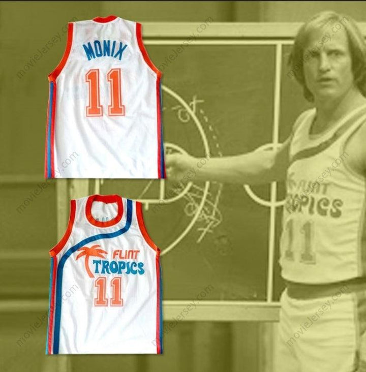 CUSTOM ANY Name Number FLINT TROPICS 11 ED MONIX BASKETBALL JERSEY SEMI PRO TEAM NEW Top Stitched S-6XL