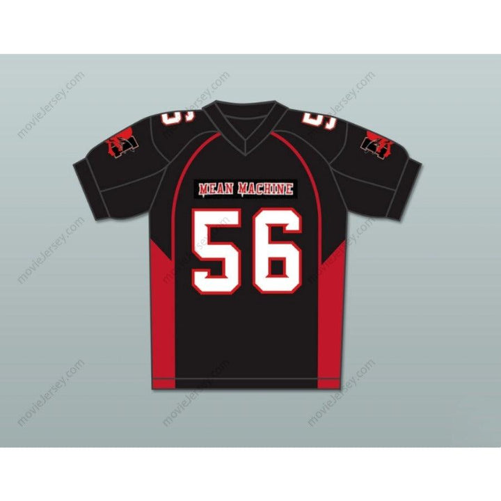 CUSTOM ANY Name Number 56 LUTTER MEAN MACHINE CONVICTS FOOTBALL JERSEY INCLUDES PATCHES Top Stitched S-6XL