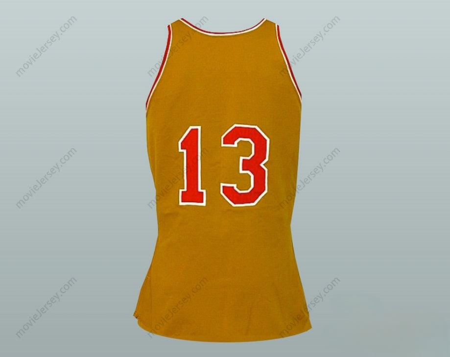 CUSTOM ANY Name Number  STEW JOHNSON 13 OLD SCHOOL BASKETBALL JERSEY Top Stitched S-6XL