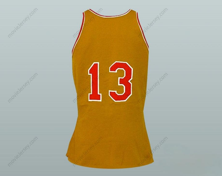 CUSTOM ANY Name Number  STEW JOHNSON 13 OLD SCHOOL BASKETBALL JERSEY Top Stitched S-6XL