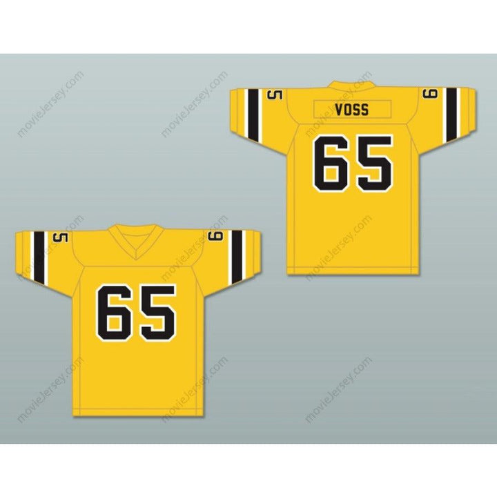CUSTOM ANY Name Number 1974 WFL LLOYD VOSS 65 NEW YORK STARS ROAD Football Jersey Top Stitched S-6XL