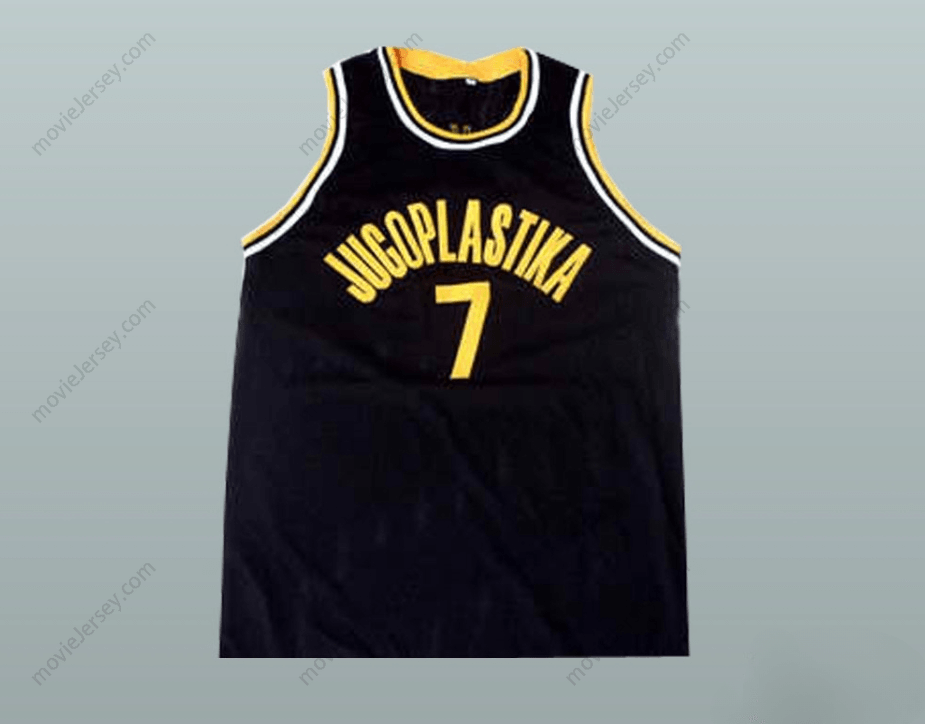 CUSTOM ANY Name Number TONI KUKOC JUGOPLASTIKA BASKETBALL JERSEY STITCH SEWN NEW Top Stitched S-6XL