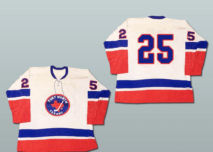 Custom Any Name Number Fort Worth Hockey Jersey Top Stitched S-6XL